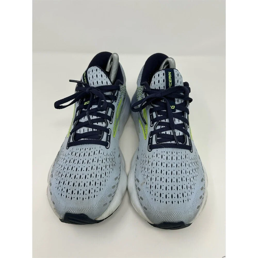 Brooks Glycerin 20 Women's Running Shoes Blue Colorblock Lace-Up Size 10